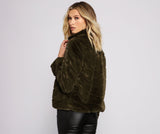 So Extra Faux Fur Jacket