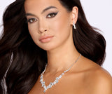 So Glamorous Necklace And Earring Set