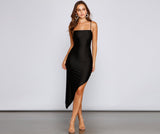 So Unforgettable Ruched Midi Dress