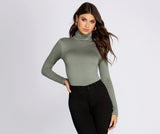 Soft Turtleneck Bodysuit