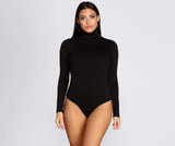 Soft Turtleneck Bodysuit