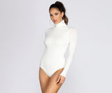 Soft Turtleneck Bodysuit