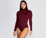 Soft Turtleneck Bodysuit