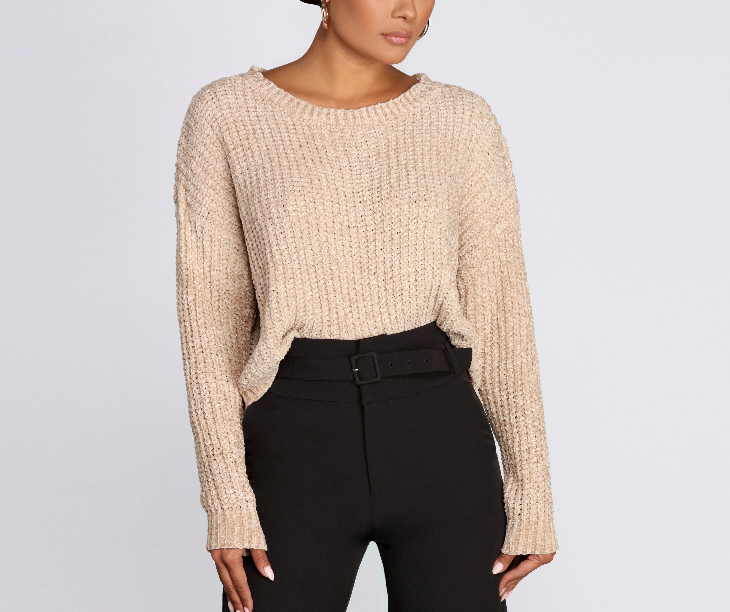 Soft and Snug Crop Sweater