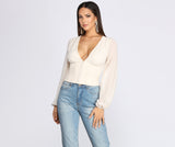 Stay Chic Corset Blouse