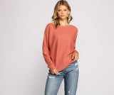 Stay Cozy Ribbed Crew Neck Sweater