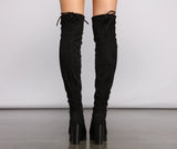 Step Out In Style Over The Knee Boots