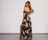 Stuck on Floral Maxi Dress