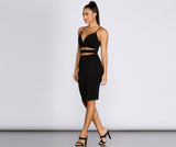 Stunner Status Body Con Dress