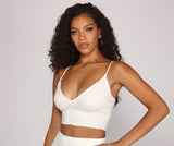 Stylish And Smocked Crop Top