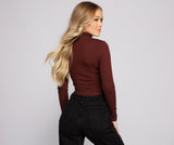 Such A Trendy Vibe Ribbed Knit Crop Top