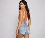 Sultry Style One-Shoulder Crop Top