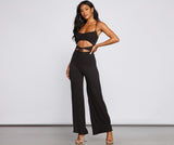 Sultry Vibes Cutout Jumpsuit