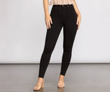 Super High Rise Skinny Ponte Pants