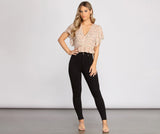 Super High Rise Skinny Ponte Pants