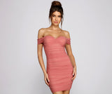 Sweet And Stunning Mesh Mini Dress