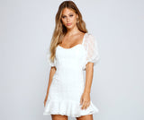 Sweet Stunner Woven Skater Dress