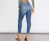 Taking Chances Cropped Skinny Jeans