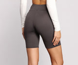 Taking Knit Easy Biker Shorts