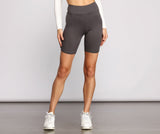 Taking Knit Easy Biker Shorts