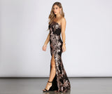 Talia One Shoulder Formal Sequin Dress