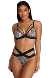 Tameless Taste Bralette And Panty Set