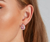 The Finer Things Teardrop Halo Studs