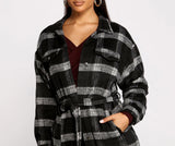 The One Belted Flannel Jacket