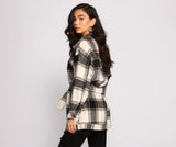 The One Belted Flannel Jacket