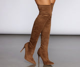 Thigh-High Stiletto Boots