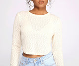 Thinking About You Ribbed Crop Top