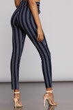 Tied In Pinstripes Pants