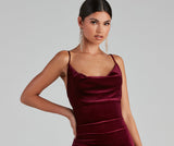 Time To Celebrate Chic Velvet Mini Dress