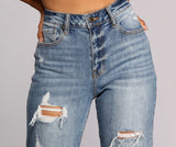 Tobi Super High Waist Mom Jeans