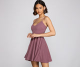 Total Daydream Sleeveless Skater Dress