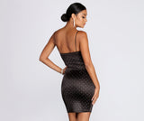 Treat Me Heat Stone Mini Dress