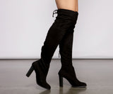 Trend Alert Over the Knee Faux Suede Boots