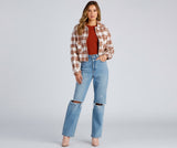 Trendy Layers Flannel Shacket