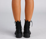 Trendy Status Knit Detail Boots