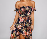 Tropical Sunsets Maxi Dress