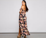 Tropical Sunsets Maxi Dress