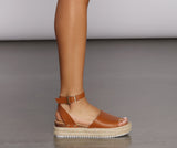 Vacation Mode Platform Sandals