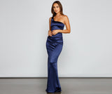 Verona Formal One Shoulder Ruched Dress