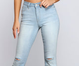 Walk It Out In Style High Rise Flared Jeans