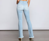 Walk It Out In Style High Rise Flared Jeans