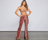 Wanderlust Beauty Flared Pants