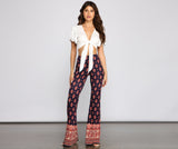 Wanderlust Beauty Flared Pants