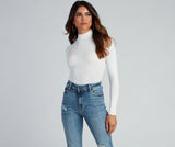 Wardrobe Essential Mock Neck Top