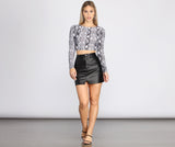 Wild And Fierce Crop Top