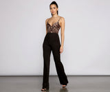 Wild At Heart Leopard Print Jumpsuit